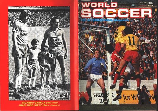 World Soccer. 1983 july - copertina