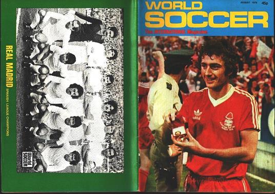 World Soccer. 1979 august - copertina