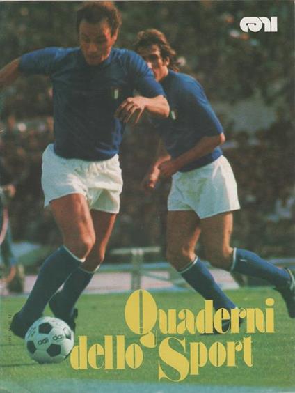 Quaderni dello Sport. Rivista ufficiale CONI. 1975 n. 11/12 - copertina
