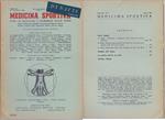 Medicina Sportiva Studi di Medicina e Chirurgia dello Sport Anno XIV N. 8 - Agosto 1960