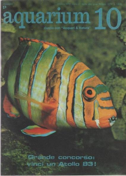 Aquarium. 1979 n 10 - copertina