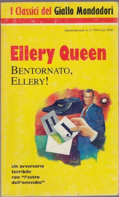 Ellery Queen Bentornato Ellery! - Ellery Queen - copertina