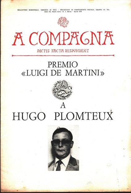 A  Compagna. Rivista. n. 2 marzo-aprile 1978 - copertina
