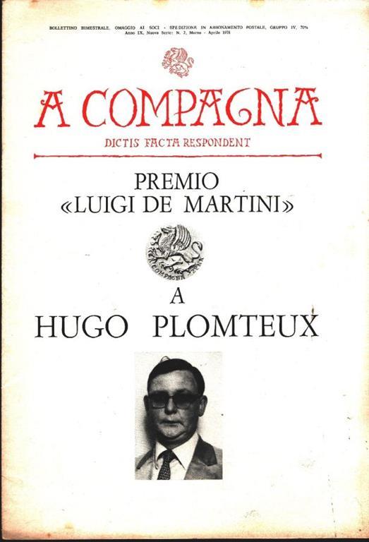 A  Compagna. Rivista. n. 2 marzo-aprile 1978 - copertina
