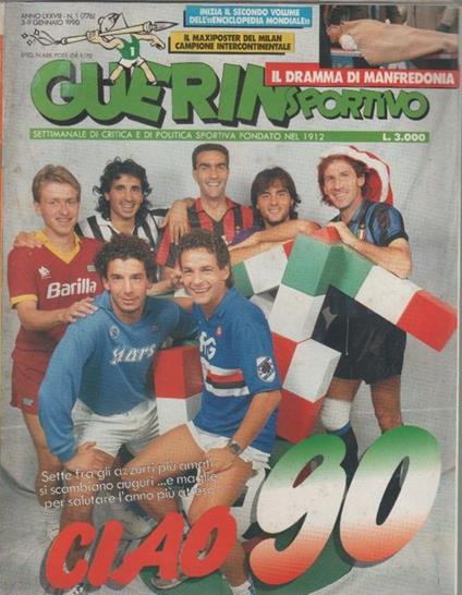 Guerin Sportivo n. 1. 1980 - copertina