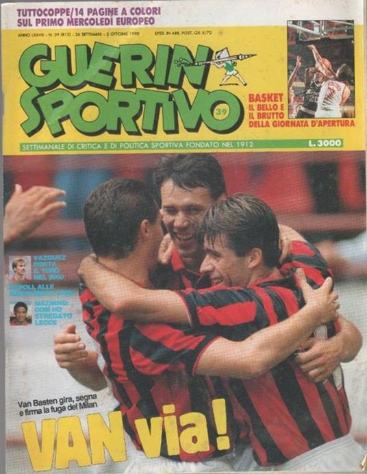 Guerin Sportivo n. 39. 1980 - copertina