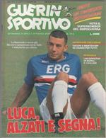 Guerin Sportivo n. 45. 1980 maxiposter Napoli e Cagliari