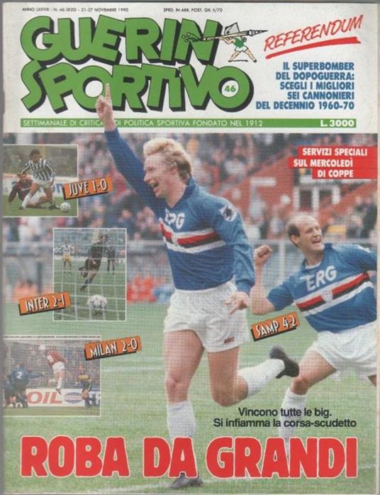 Guerin Sportivo n. 46 . 1980 - copertina