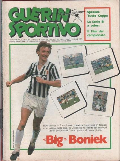 Guerin Sportivo n. 40. 1982 - copertina