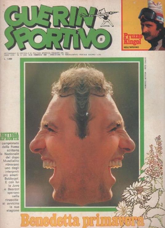 Guerin Sportivo n. 8. 1981 - copertina