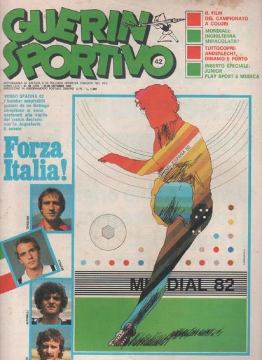 Guerin Sportivo n. 42. 1981 - copertina