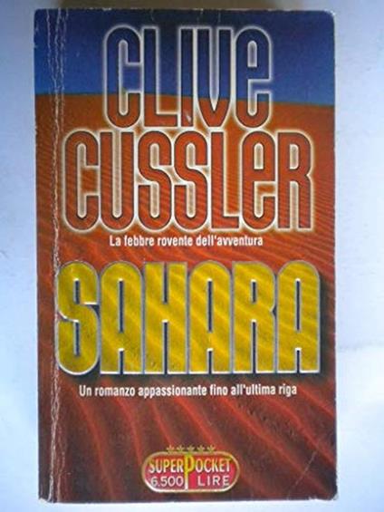 Sahara - Clive Cussler - Clive Cussler - copertina