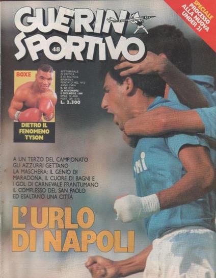 Guerin Sportivo n. 48. 1986 - copertina