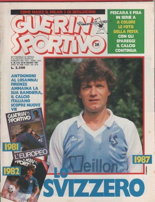 Guerin Sportivo n. 26. 1987 - copertina