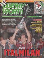 Guerin Sportivo n. 36. 1992. Poster con i calendari