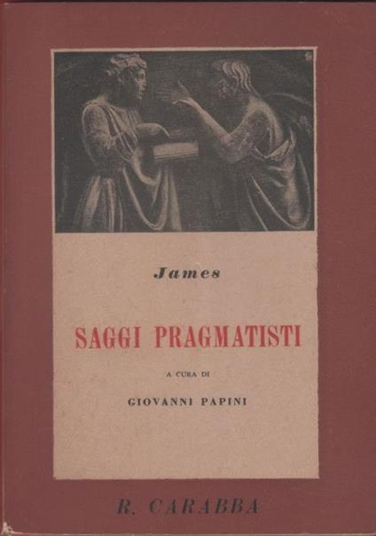 Saggi pragmatisti - James Williams - copertina