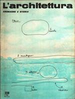 L' architettura, cronaca e storia. Rivista n. 228 ottobre 1974