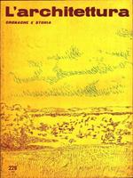 L' architettura, cronaca e storia. Rivista n. 229 novembre 1974