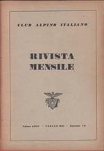 Club Alpino Italiano. Rivista mensile. vol. LXXIV. 1955 n. 7/8