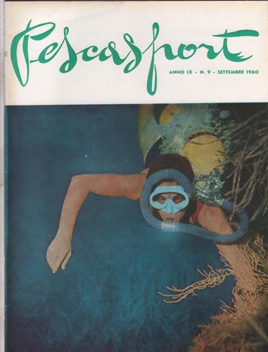 Pesca Sport. 1960. N. 9 - copertina