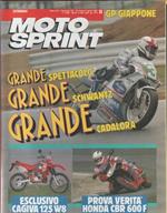 Moto sprint. n. 13- 1991. GP Giappone, grande spettacolo. Cagiva 125 W(, Honda CBR 600 F