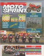 Moto sprint. n. 29 - 1991. 600 batte 750