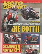 Moto sprint. n. 31 - 1993. Honda RC 45 BMW F 350 Kawasaki ZXR 900