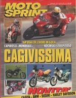 Moto sprint. n. 37- 1993. Novita Cagiva, BMW, Suzuki, Harley Davidson