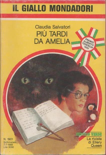 Più tardi da Amelia - Claudi Salvatori - Claudia Salvatori - copertina