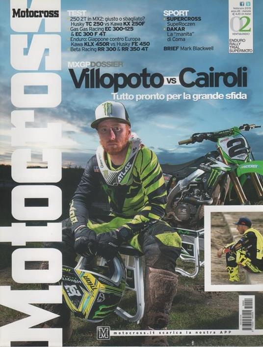 Motocross. Rivista, n. 2, febbraio 2015 - copertina