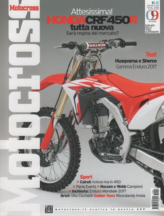 Motocross. Rivista, n. 9, settembre 2016 - copertina