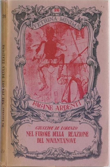 Nel furore della reazione del novantanove - Giuseppe De Lorenzo - Giuseppe De Lorenzo - copertina
