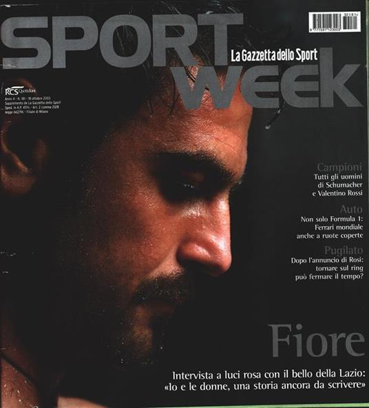 Sport Week. 2003. n. 181 - copertina