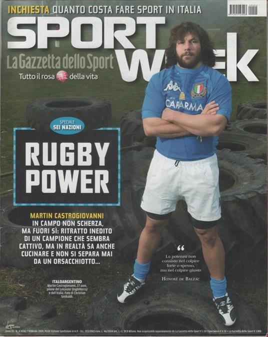 Sport Week. 2009. n. 4 (436) - copertina