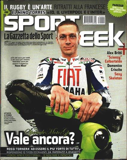 Sport Week. 2008. n. 9 (393) - copertina