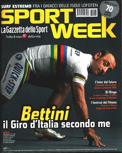 Sport Week. 2008. n. 18 (402) - copertina
