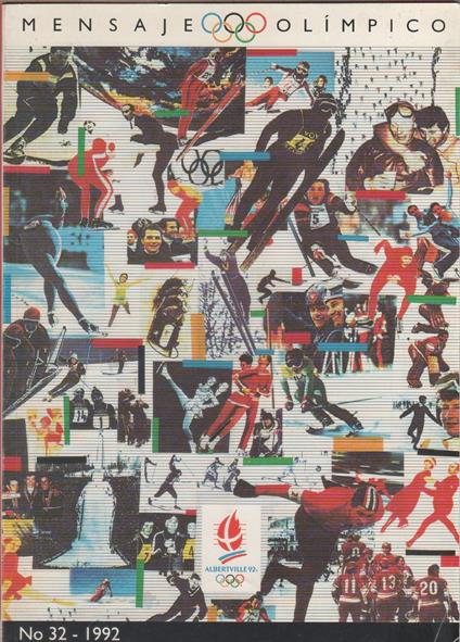 Mensaje Olimpico. n. 32, 1992. Speciale Albertville - copertina