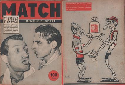 Match. n. 1 luglio1953 - copertina