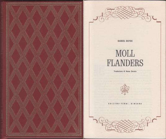 Moll Franders - Daniel Defoe - Daniel Defoe - copertina