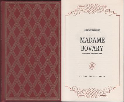 Madame Bovary - Gustave De Flaubert - Gustave Flaubert - copertina