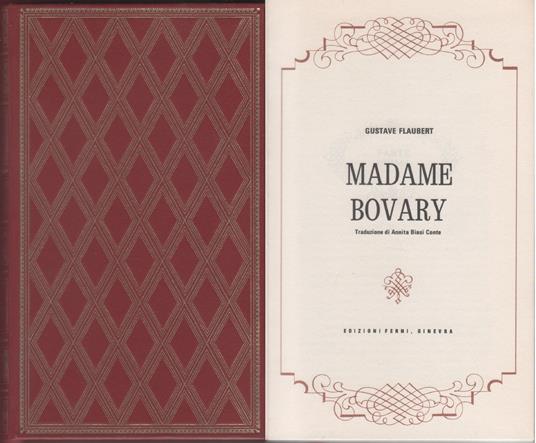 Madame Bovary - Gustave De Flaubert - Gustave Flaubert - copertina
