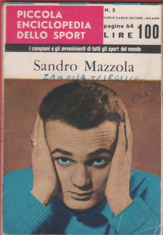Sandro Mazzola - copertina