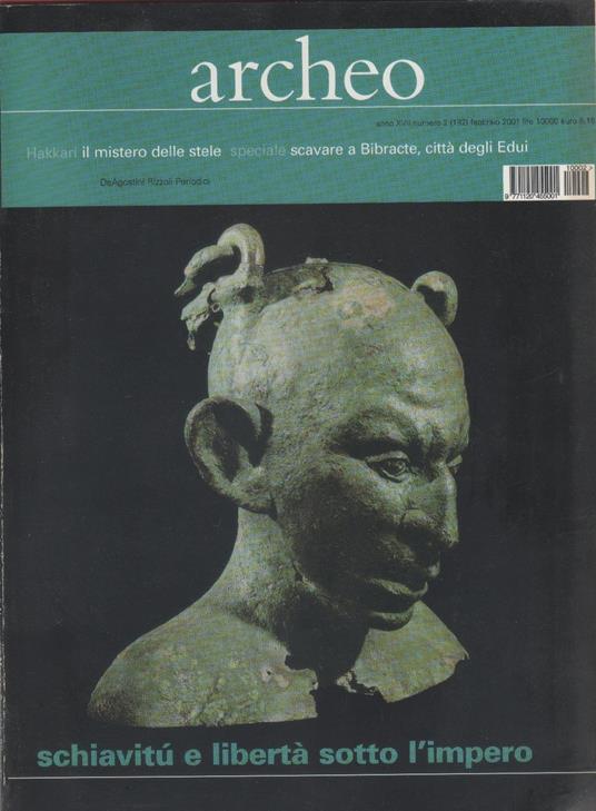 Archeo. n. 2 (192) febbraio 2001 - copertina