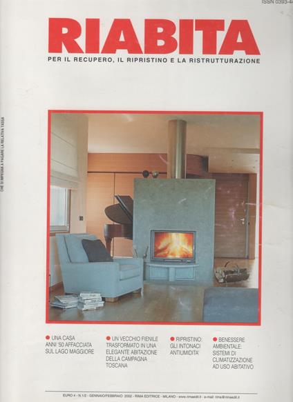 Riabita n. 1/2 gennaio febbraio 2002 - copertina