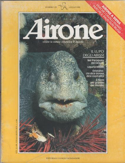 Airone rivista. n. 135, maggio 1992 - copertina