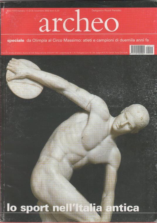 Archeo. n. 11 (213) dicembre 2002 - copertina