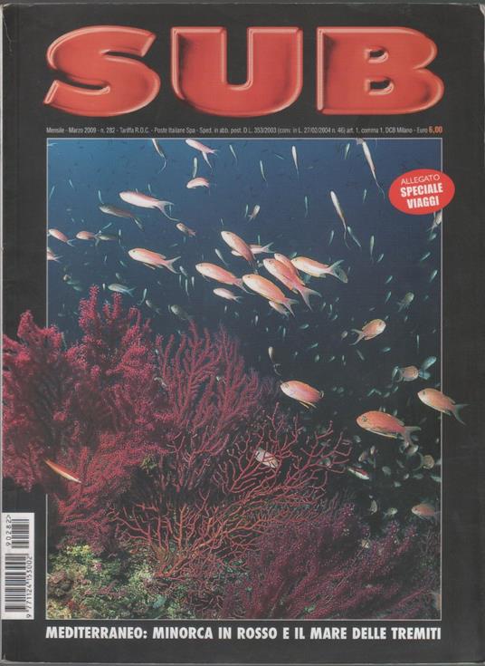 Sub rivista. n. 282, marzo 2009 - copertina