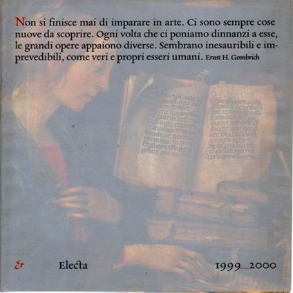 Electa 1999-2000 - copertina