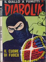 Diabolik - Il cuore di fuoco . Ristampa nr. 88- 1982