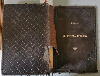 Il poema italico - Roberto Mandel - Riccardo Gervasio - copertina